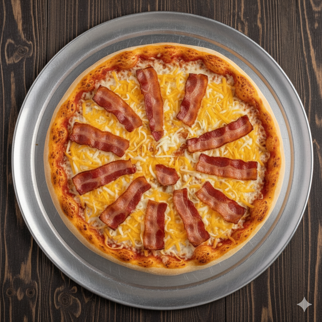 Chicken Bacon Ranch Pizza